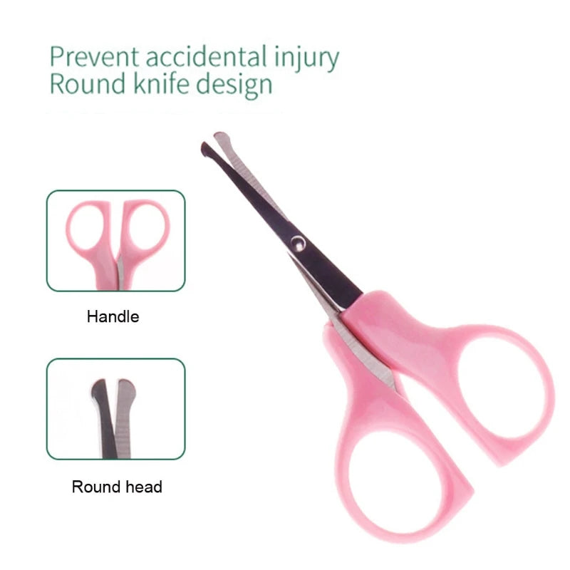 Baby Grooming Kit Nail Clipper Comb Brush Nasal Aspirator Scissors Tweezer Finger Toothbrush Thermometer G99C