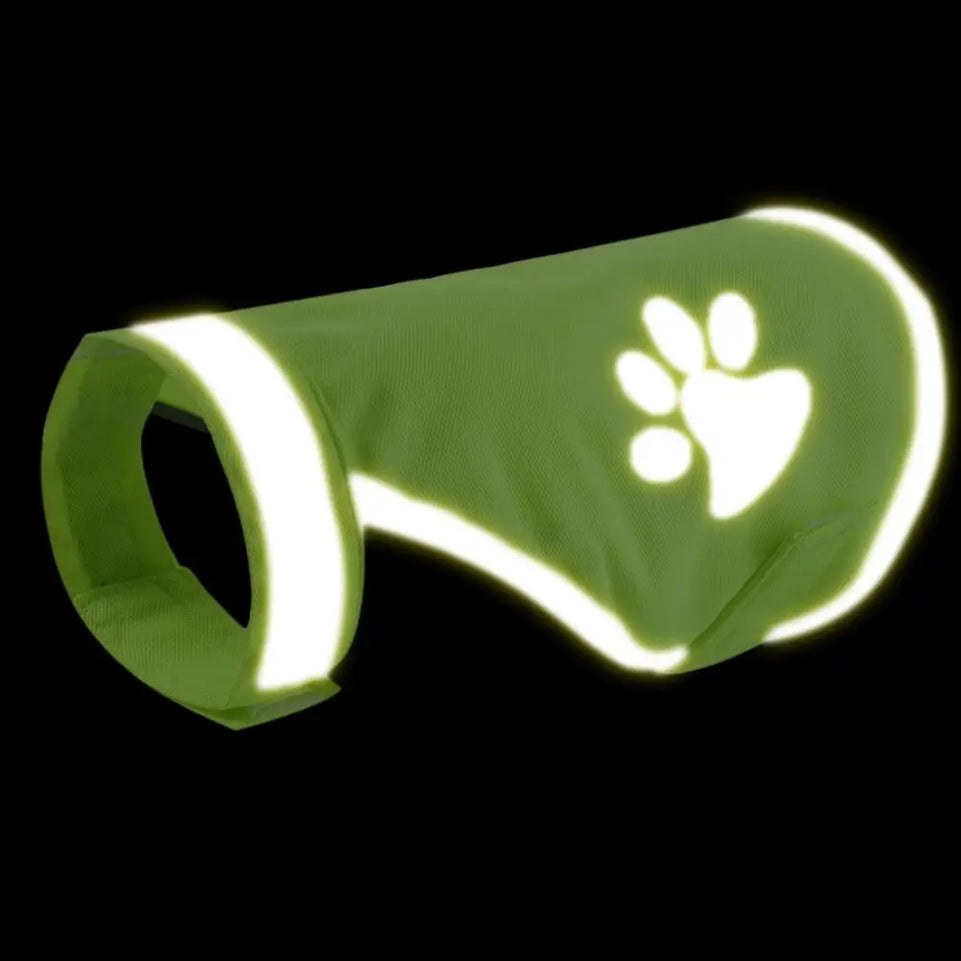 Pet Supplies Dog paw High Visibility Pet Hi Vis Coat Dog Jacket Pet Reflective Vest Pet Safety Vest