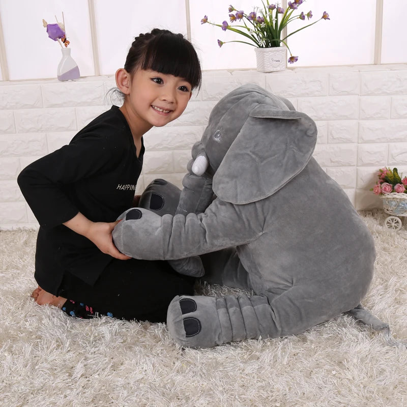 40/60CM Elephant Plush Pillow Infant Soft For Sleeping Stuffed Animals Toys Baby 's Playmate Gifts for Children LKcomo
