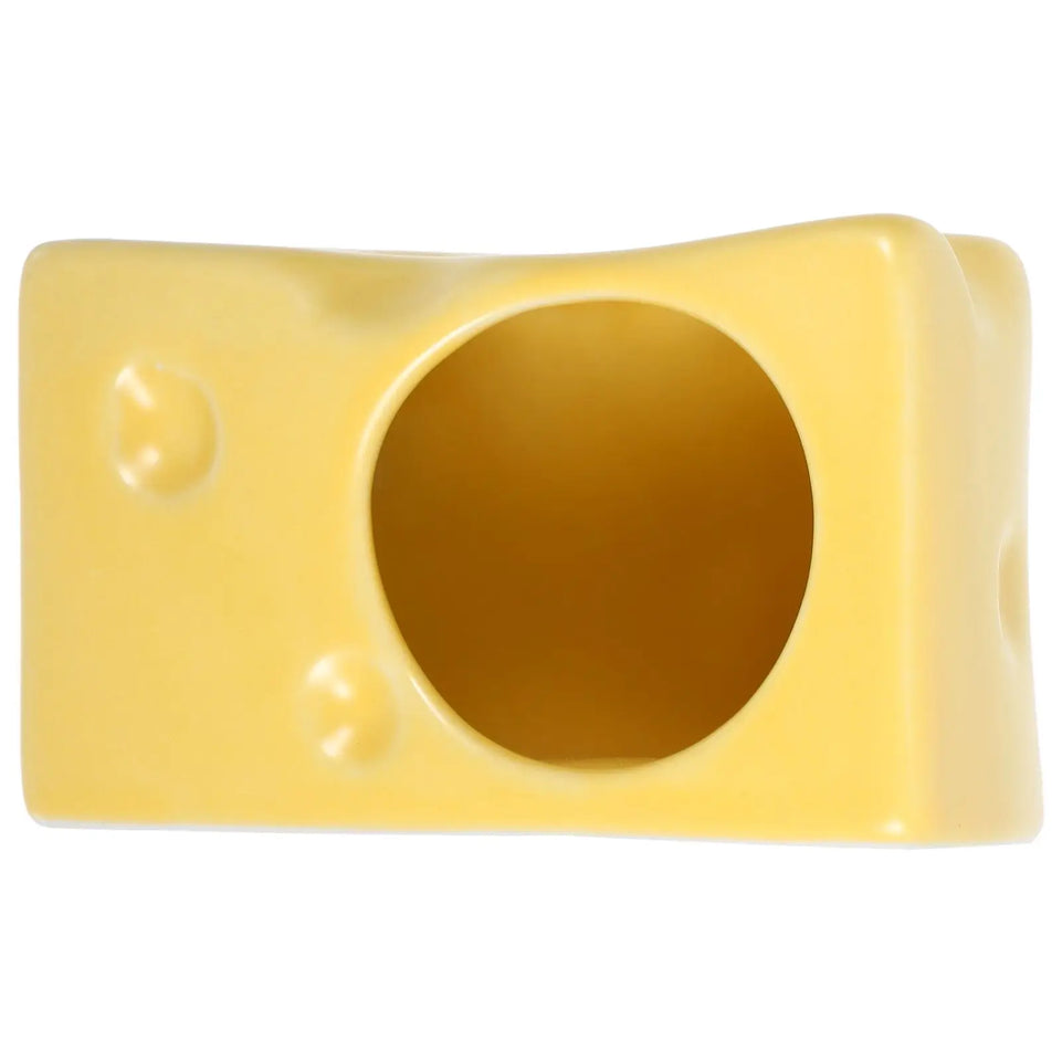 Ceramic Hamster House Small Animal Nest Cooling Hideout Guinea Pig Cage Habitant Shelter Resting Place Ceramic Hamster