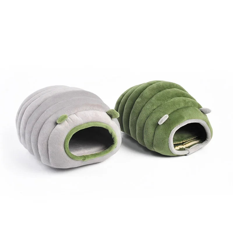 Hamster House Guinea Pig Cage Hamster Cotton House Small Animal Nest Winter Warm Pet Bed For Rodent/Guinea Pig/Rat/Hedgehog
