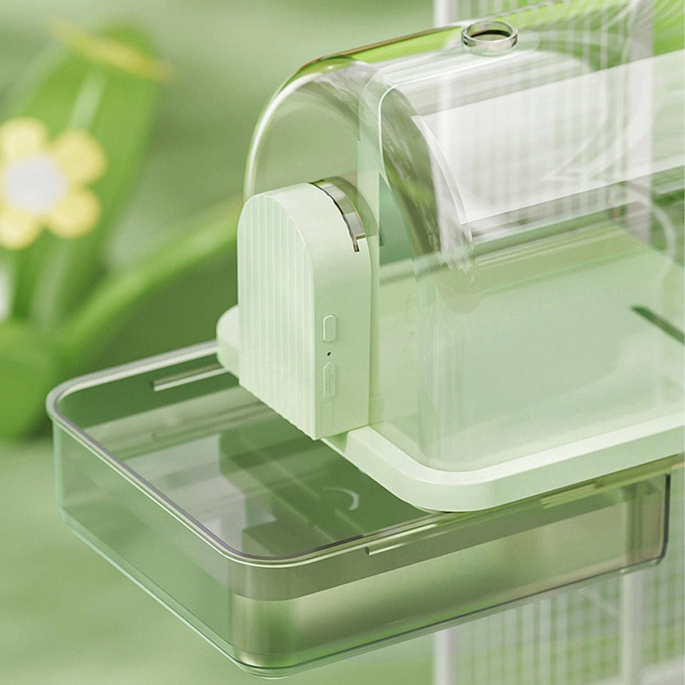 Auto-Sensor Pet Bath: Electric/Sensor Models, IPX8 Pump, Large Tank, Easy-Clean. Ideal for Parrots, Lovebirds & Small Pets