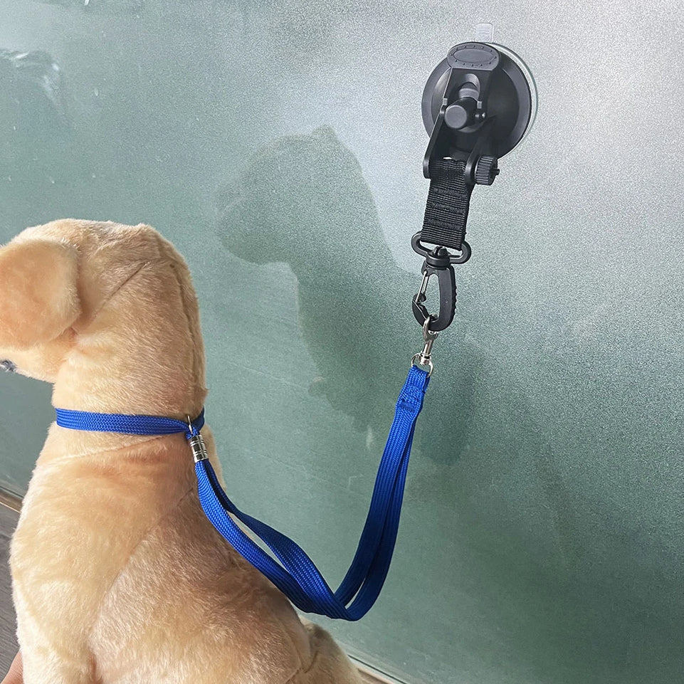 Dog Bathing Tether Adjustable Puppy Tub Restraint Leash Pet Bath Accessories With Buckle And Suction Cup For Pet Dog Cat Shower