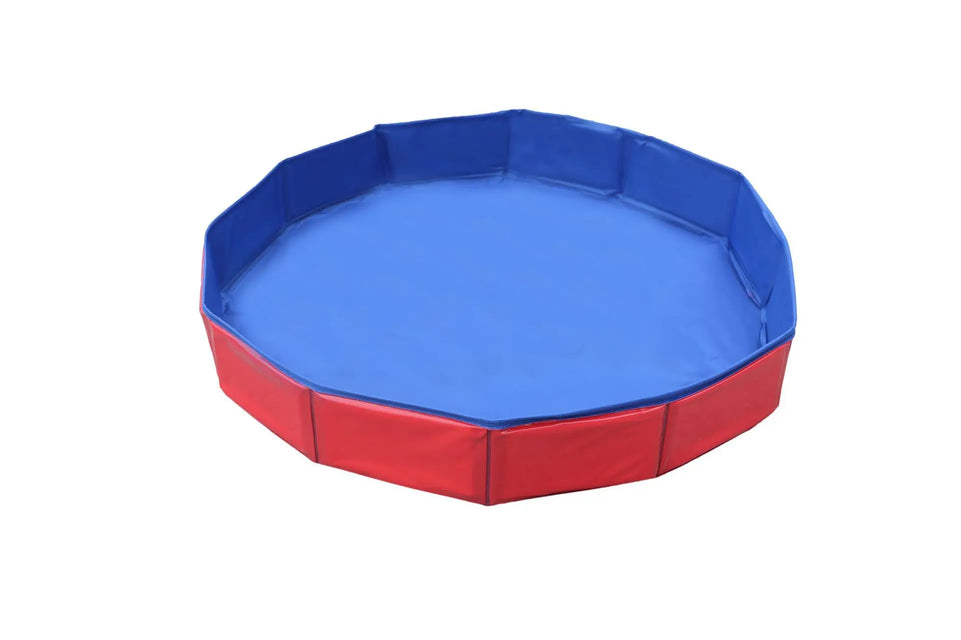 Dog Bathtub Blue Pet Bath Tub for Indoor and Outdoor Use,Suitable for All Dog Breeds,Easy To Clean,Sturdy Edges