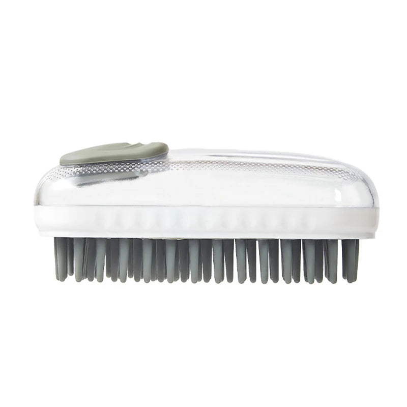 Pet Cleaning Brush Massage Bathing Brush With Shower Gel Box Convenient Foaming Bathing Brush Comfortable Cleaning Hair Removal