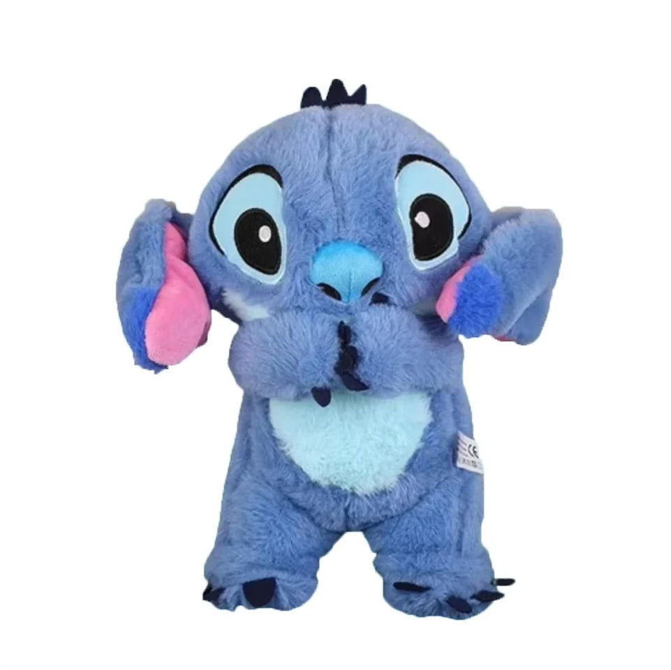Spot will breathe Stitch Angie plush doll toys baby children soothing music dolls