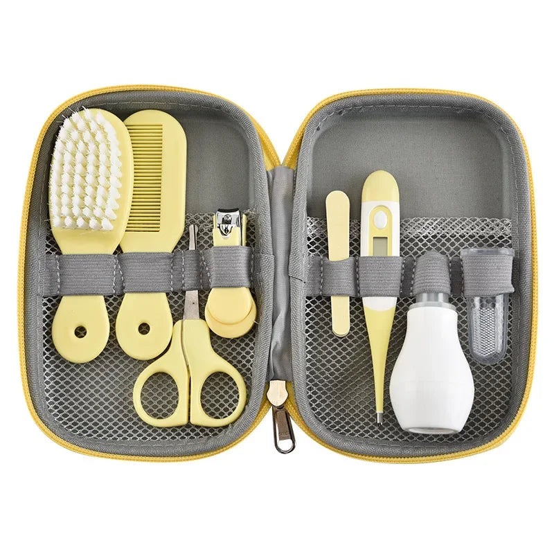 Newborn Baby Girls Boys To Keep Clean Kit De Aseo Para Bebe Baby Grooming Kit Portable Baby Safe Care Kit for Kindergarten
