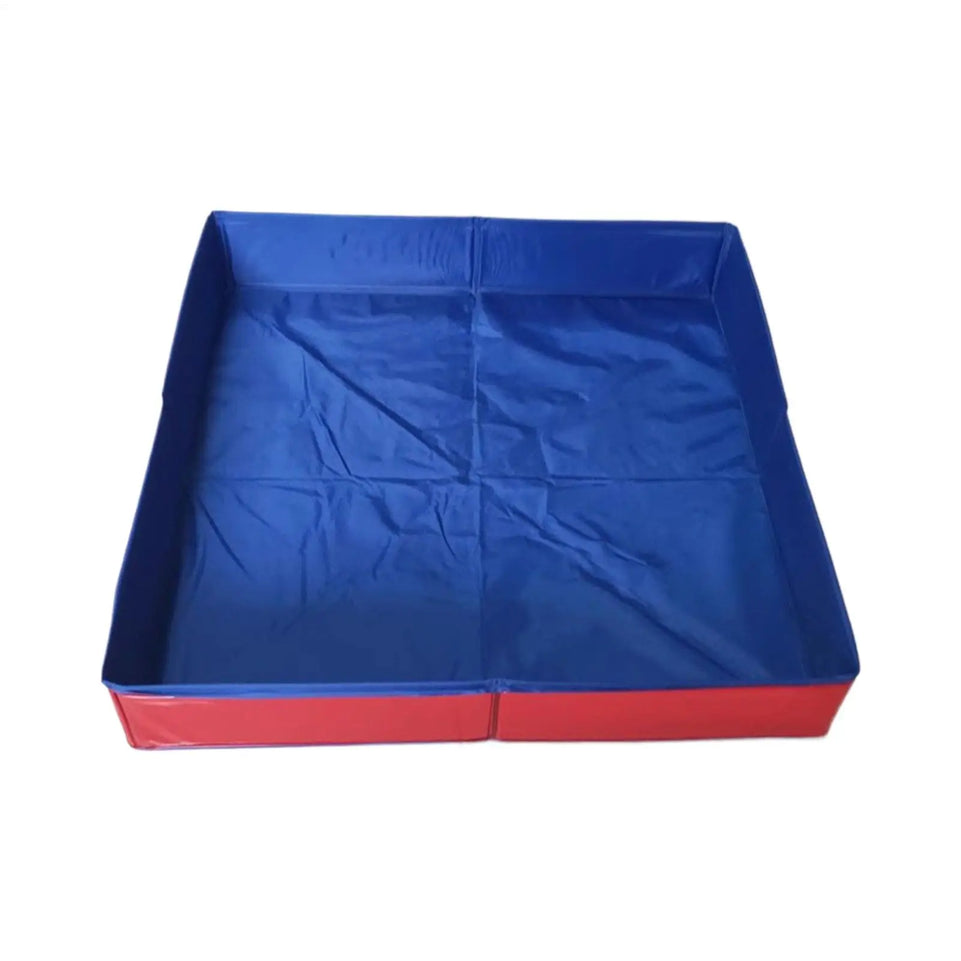 Pet Bath Pool PVC Foldable Wading Pool For Dog Anti-Slip Non-Inflatable Pet Puppy Bathing Tub For Small Puppy Cats Other Animals