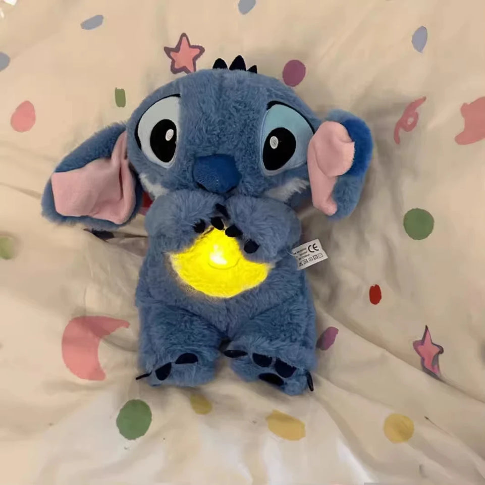 Spot will breathe Stitch Angie plush doll toys baby children soothing music dolls