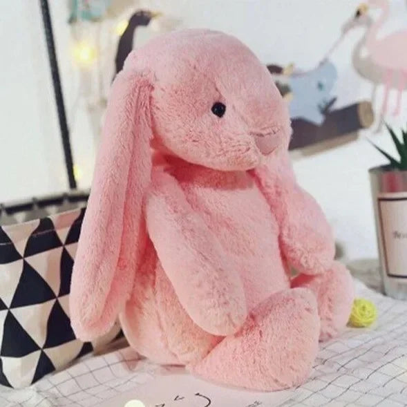 Personalied Baby Gifts Embroidered Plush Bunny Toys with Kids Customized Name First Easter Boys Girls Birthday Gifts Children
