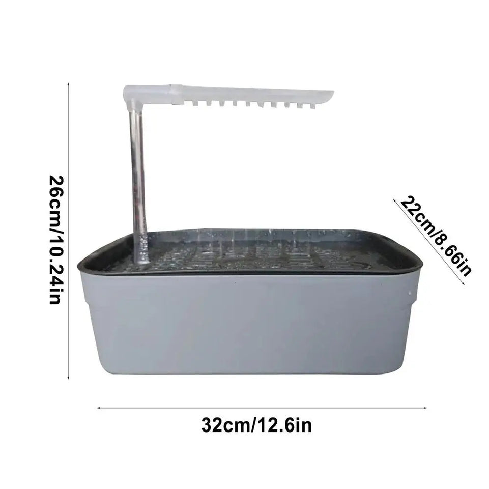 Automatic Pet Bird Bathing Pet Parrot Circulating Water Bathtub USB Electric Large Bird Bathtub Shower Fountain For Parakeet