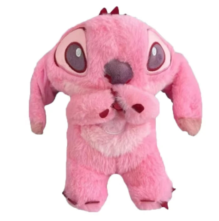 Spot will breathe Stitch Angie plush doll toys baby children soothing music dolls