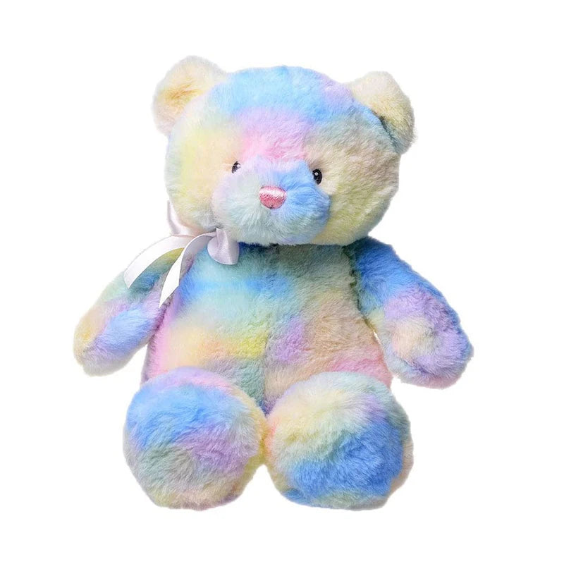36cm Rainbow Plush Stuffed Animal Teddy Bears Colorful Bear Doll Toy for Girl Boy Baby Gifts