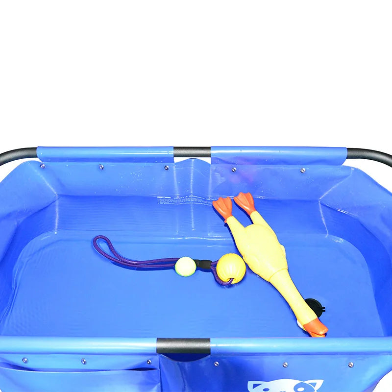 Folding Pet Bath Swim Bathe Bathtub Shower Grooming Outdoor Indoor Elevated Dog Cat Pet Cleaning Products Supplies Accessories