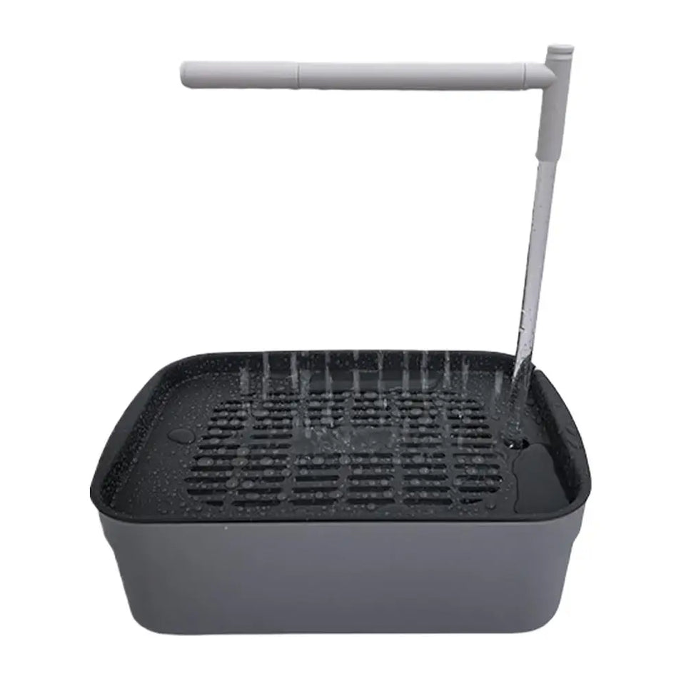 Parrot Bird Bath Tub Automatic Pet Circulating Water Bathtub USB Electric Large Bird Bathtub Shower Fountain Pet Supplies