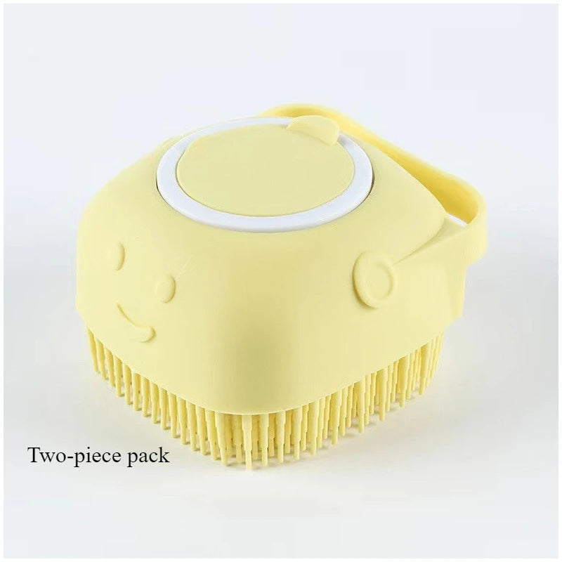 Pet Bath Brush, Dog Massage Brush, Pet Massage Brush, Cat Petting and Hair Removal Brush, Pet Supplies, Bath Wonder