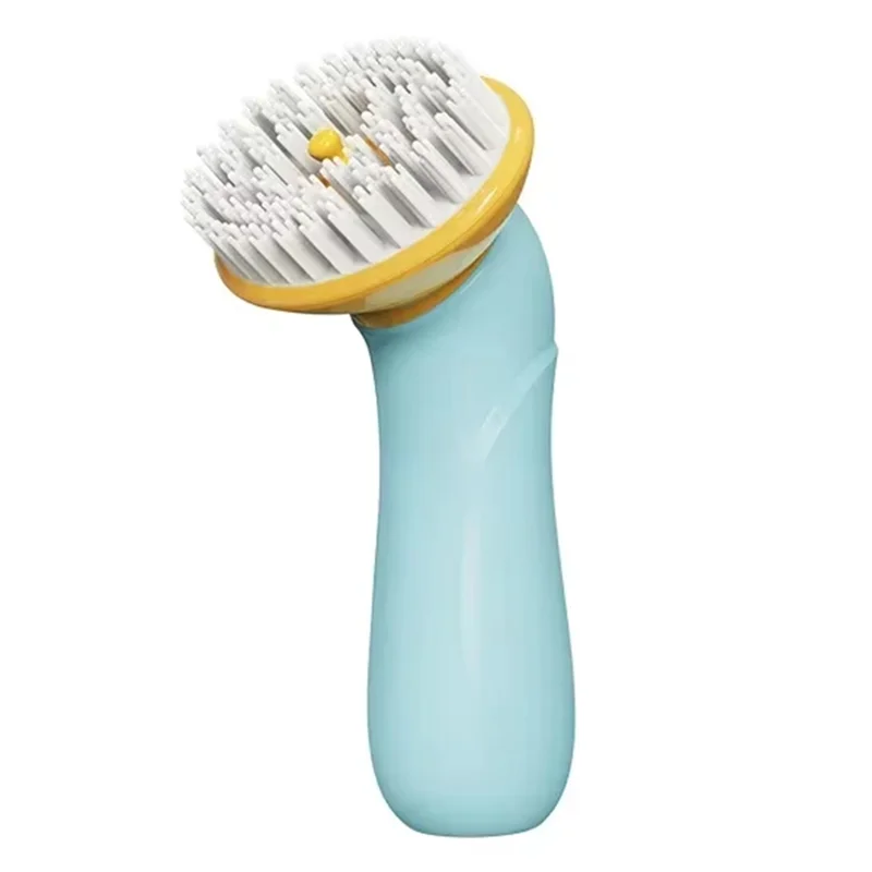 B84B-Pet Bathing Brush Withshampoo Dispenser Handheld Massage Tool Handheld Massage Tool Fordogs Andcats