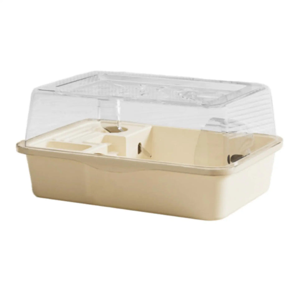 Hamster Cage Multifunction Ventilation Openable Top Guinea Pig Cage Easy Clean House for Rats Guinea Pigs Mice Bunny Hedgehog
