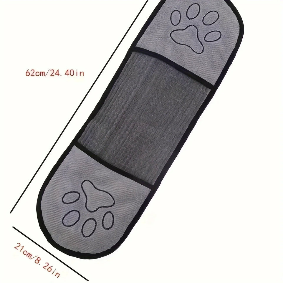Pet Bath Towel, Specially Designed For Dogs, Quickly Absorbs Water, Cat And Dog Bath Towel