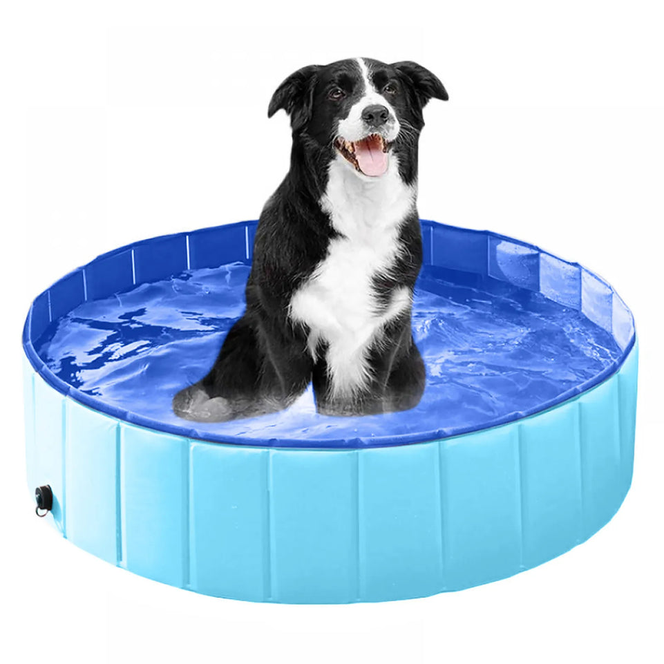 Foldable Pet Swimming Pool Dog Bathtub Outdoor Indoor Collapsible Bathing Pool for Large Medium Small pet Swimming Tub Bathtub