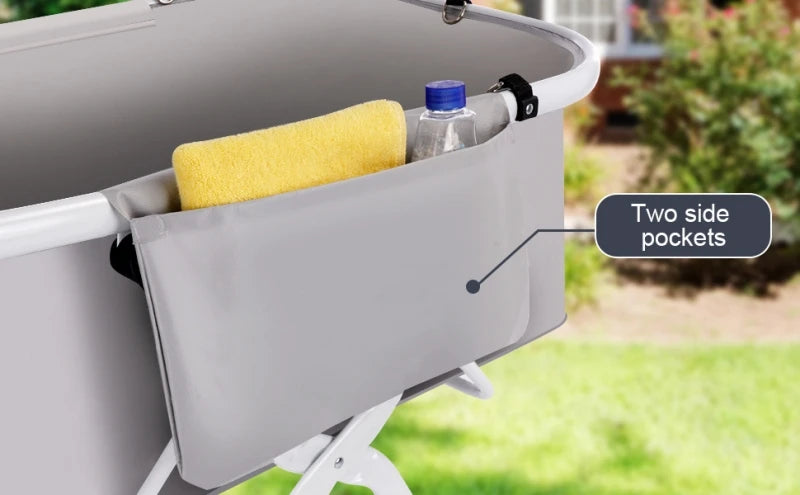 Portable Pet Bathtub Foldable Elevated Small Medium Dog Bath Tubs  for Bathing Shower Grooming Dog Washing Pool for mascotas