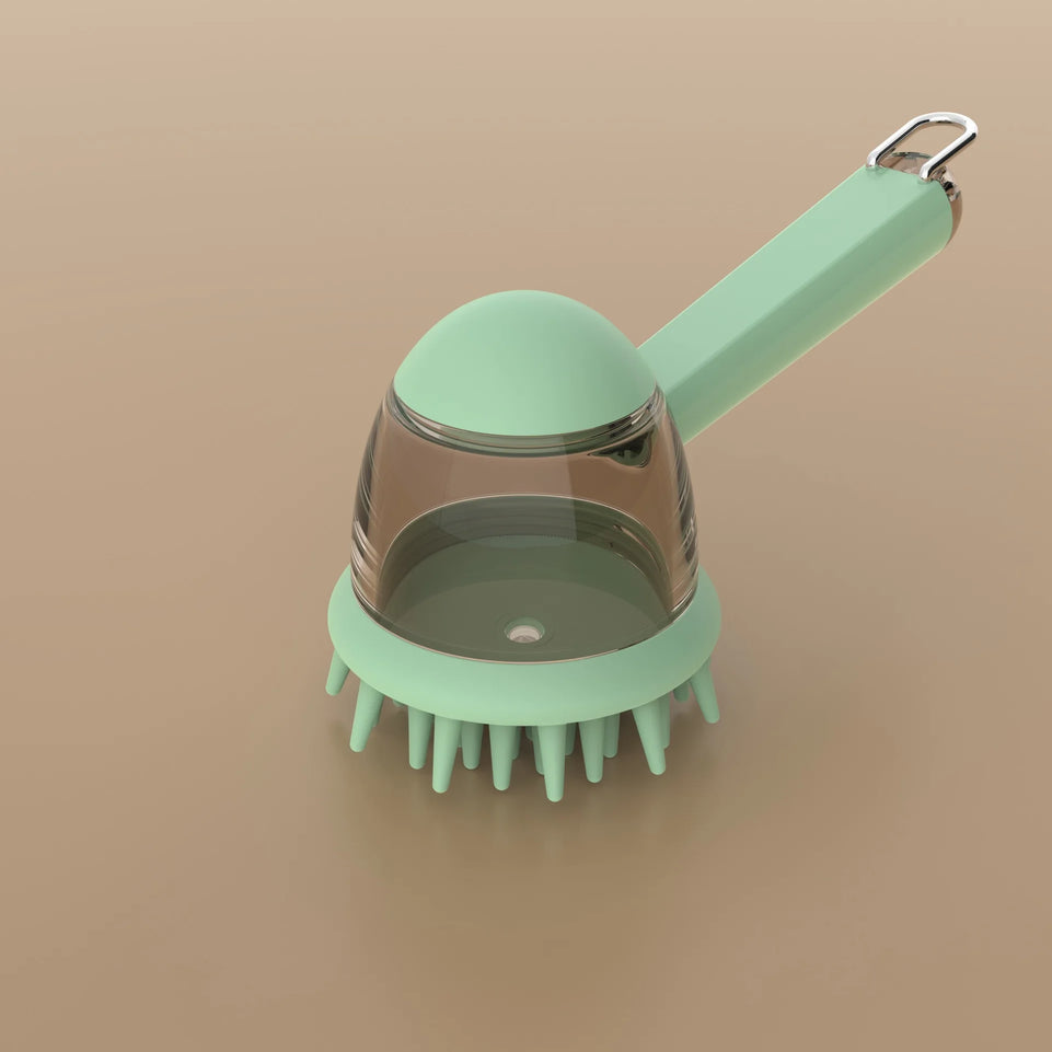 Pet Bathing Brush Cat Bathing Bathing Brush Massage Brush Add Liquid Press Dog Rubbing Bath Artifact