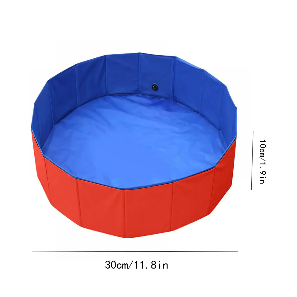 Foldable Pet Swimming Pool Dog Bathtub Outdoor Indoor Collapsible Bathing Pool for Large Medium Small pet Swimming Tub Bathtub