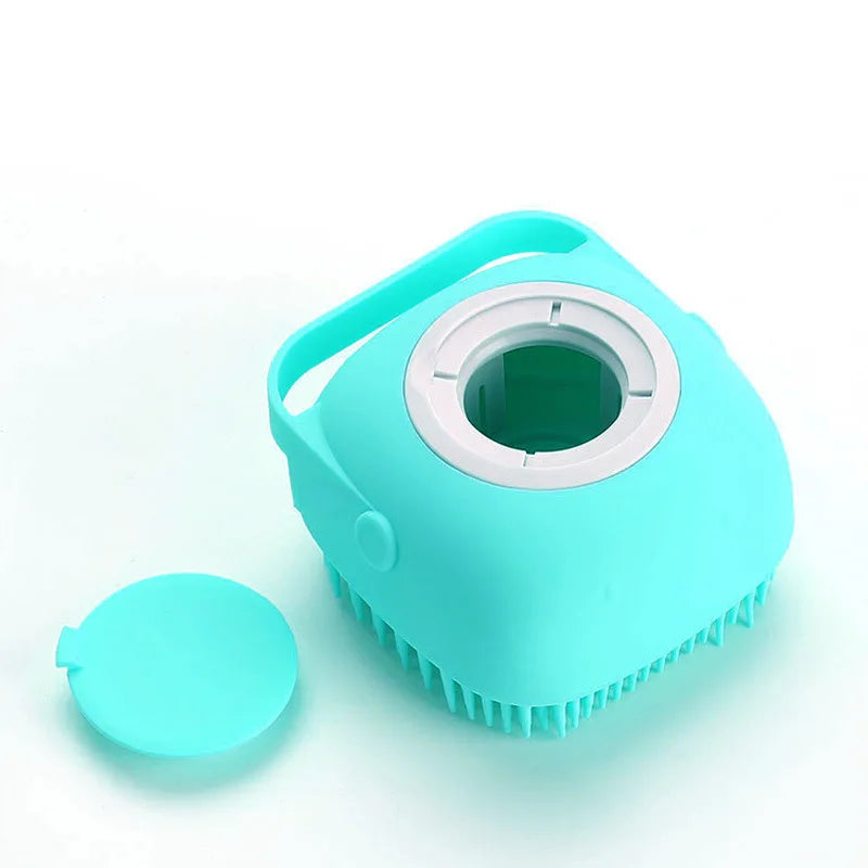 Pet Bath Brush, Dog Massage Brush, Pet Massage Brush, Cat Petting and Hair Removal Brush, Pet Supplies, Bath Wonder