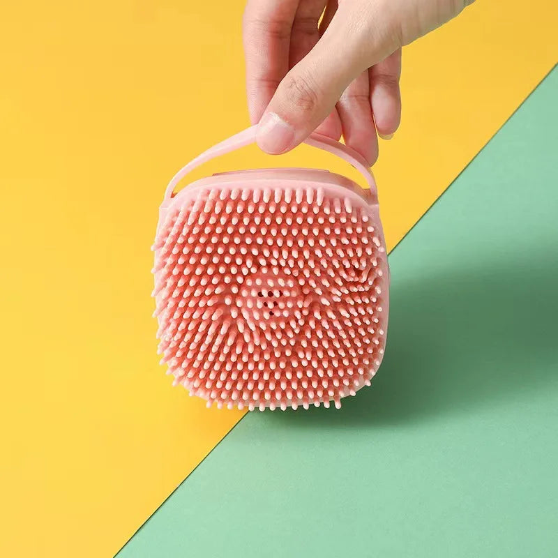 Pet Bath Brush, Dog Massage Brush, Pet Massage Brush, Cat Petting and Hair Removal Brush, Pet Supplies, Bath Wonder
