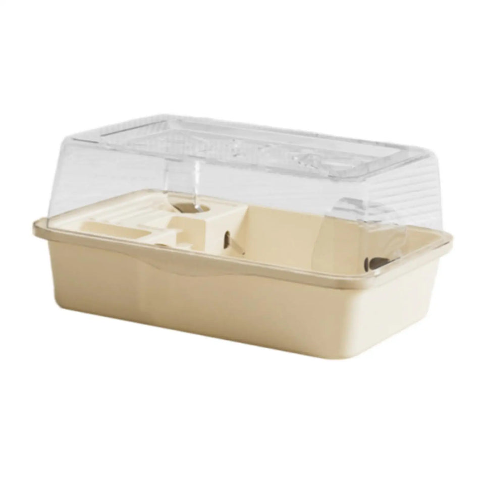 Hamster Cage Multifunction Ventilation Openable Top Guinea Pig Cage Easy Clean House for Rats Guinea Pigs Mice Bunny Hedgehog