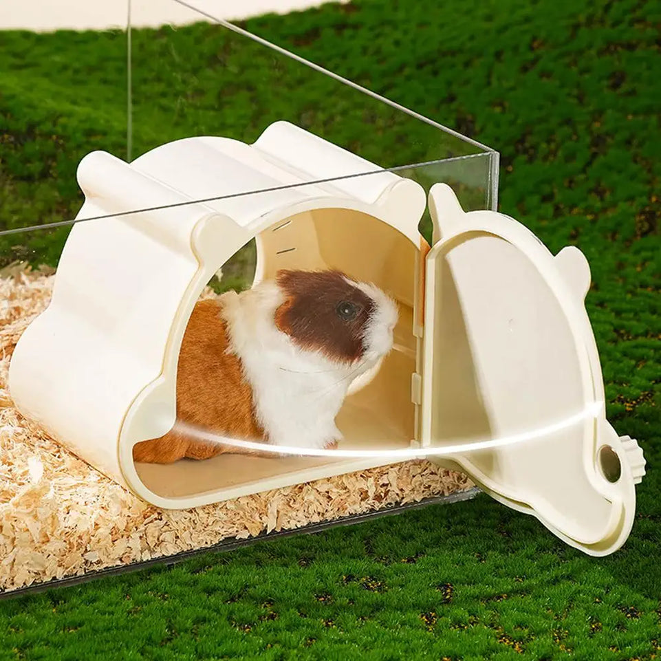 Cartoon Small Pet Cage For Small Pet Hedgehog Hamster Hideout House Cute Hamster Hide Cave Hamster Cage Accessories W2D1