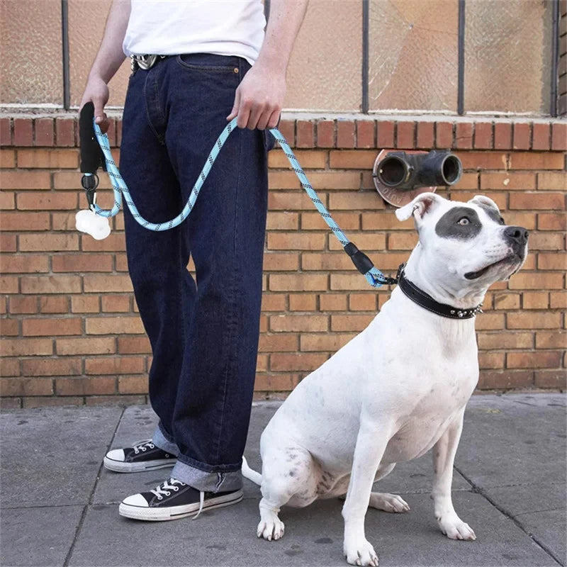 150/200/300CM Strong Leashes for Dogs Soft Handle Dog Leash Reinforced Leash for Small Medium Large Dogs Big Dog Supplies