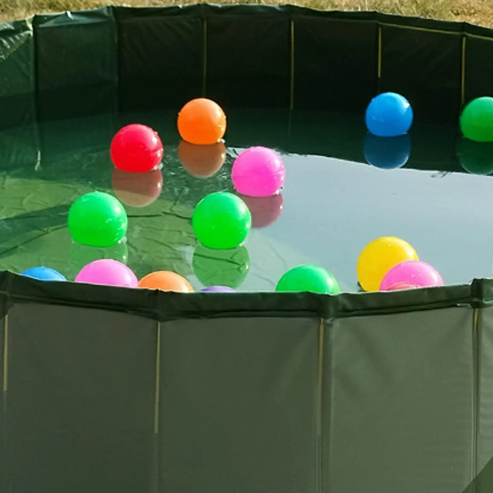 Dog Bath Swimming Pool Kiddie Wading Tub Pet Bathing Tub Pool Pet Cleaning Water Basin Pet Pool Non-Slip Doggie Bathtub