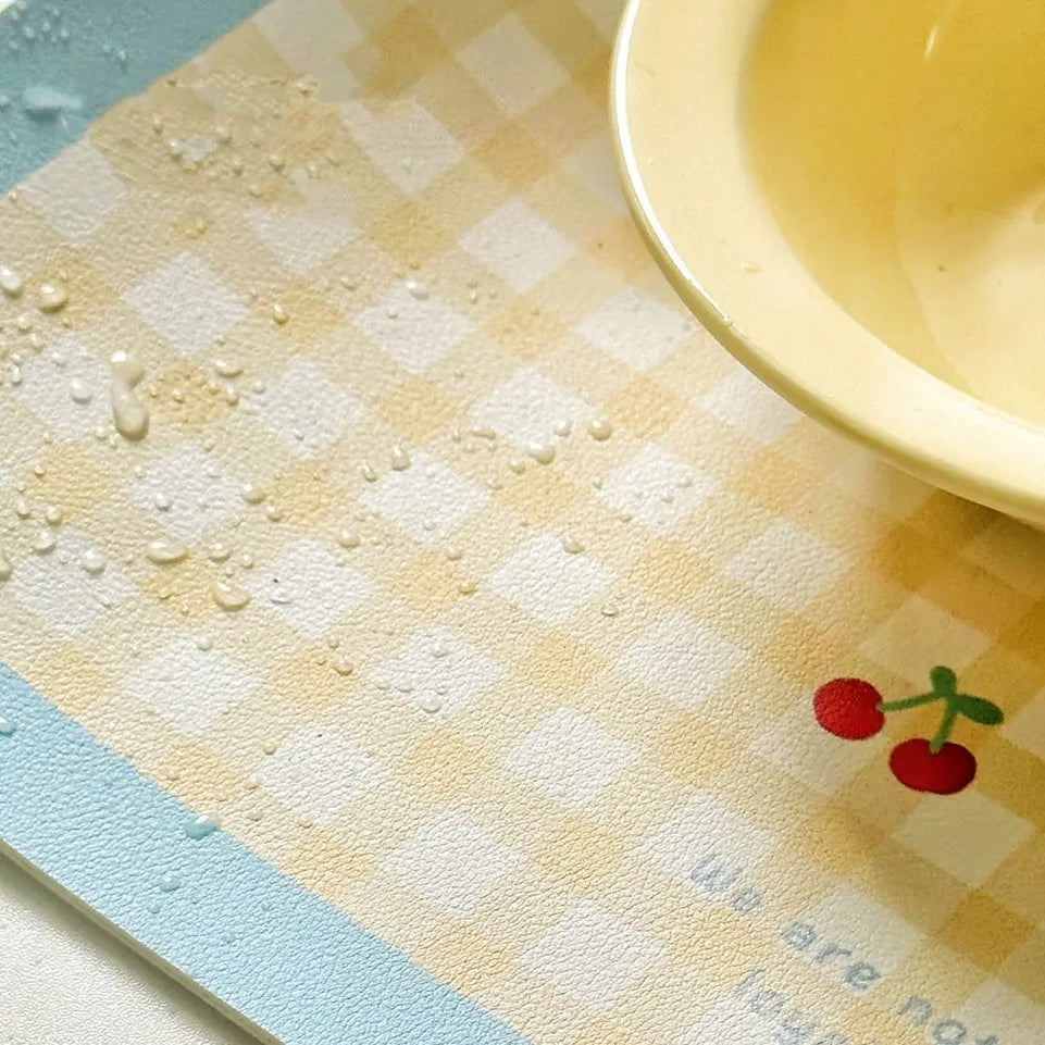 PU Leather Pet Anti Spill Placemat Oil Resistant Waterproof Dog Food Pad Anti Slip Folding Pet Feeding Mat Drinking Feeding