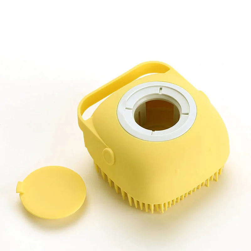 Pet Bath Brush, Dog Massage Brush, Pet Massage Brush, Cat Petting and Hair Removal Brush, Pet Supplies, Bath Wonder