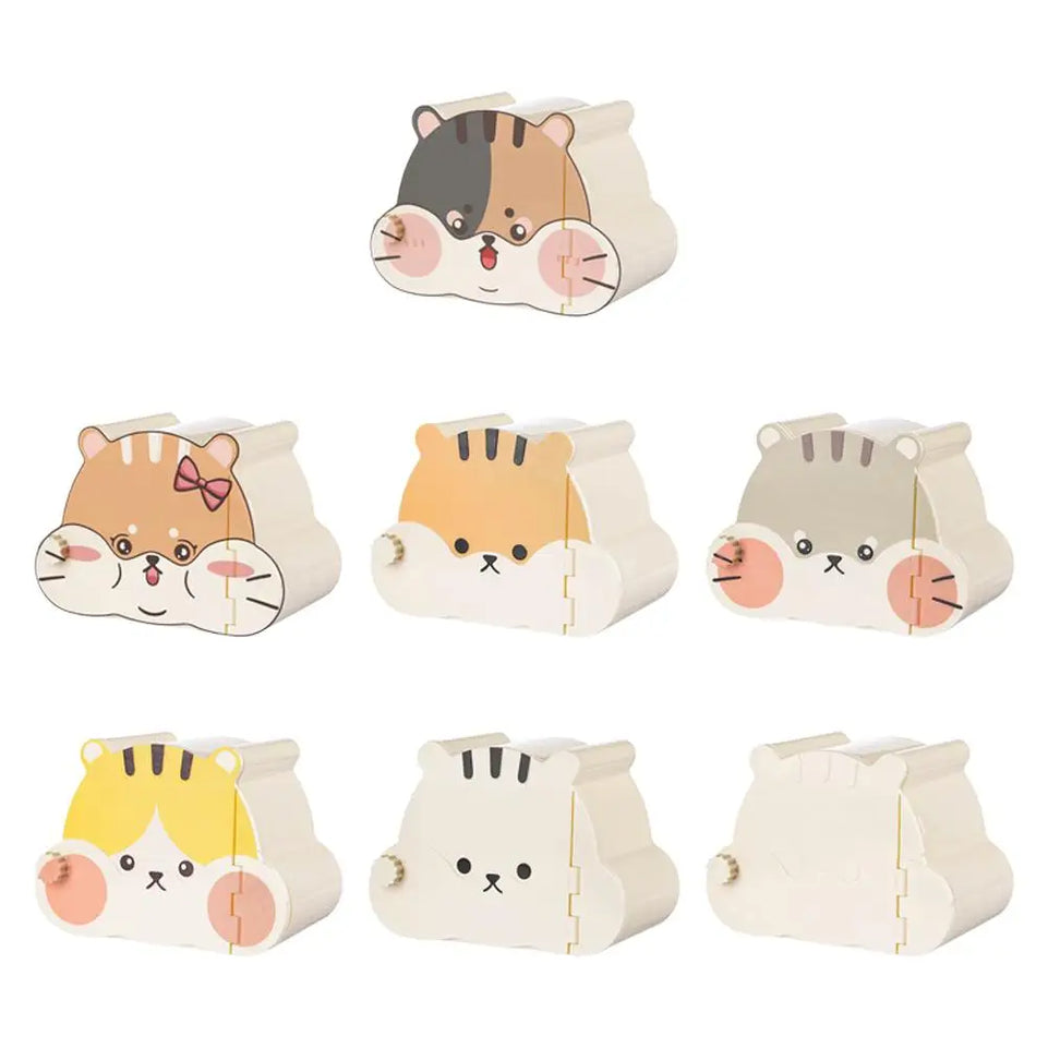 Cartoon Small Pet Cage For Small Pet Hedgehog Hamster Hideout House Cute Hamster Hide Cave Hamster Cage Accessories W2D1