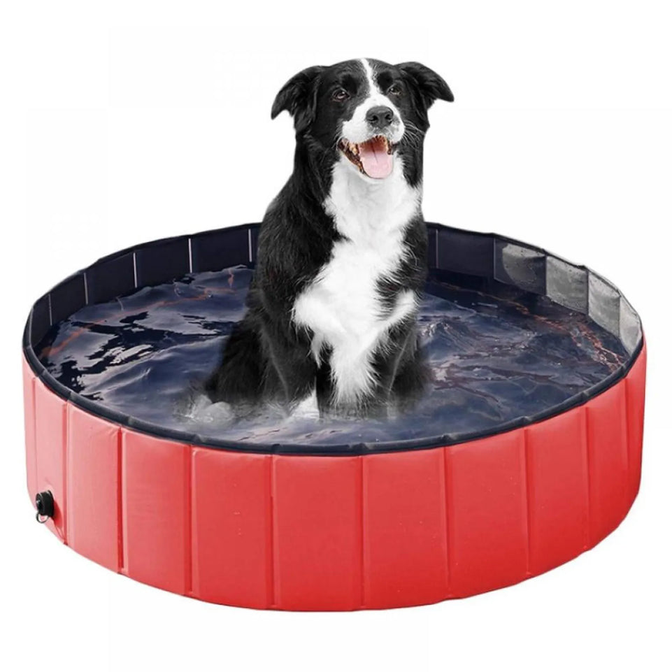 Foldable Pet Swimming Pool Dog Bathtub Outdoor Indoor Collapsible Bathing Pool for Large Medium Small pet Swimming Tub Bathtub