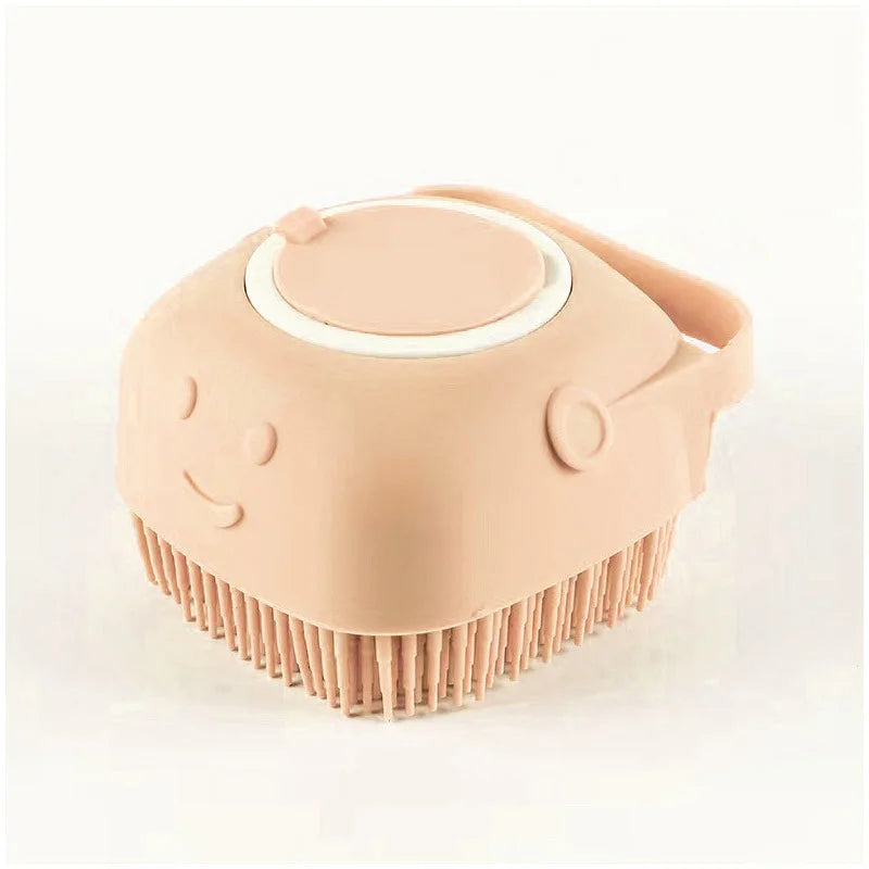 Pet Bath Brush, Dog Massage Brush, Pet Massage Brush, Cat Petting and Hair Removal Brush, Pet Supplies, Bath Wonder