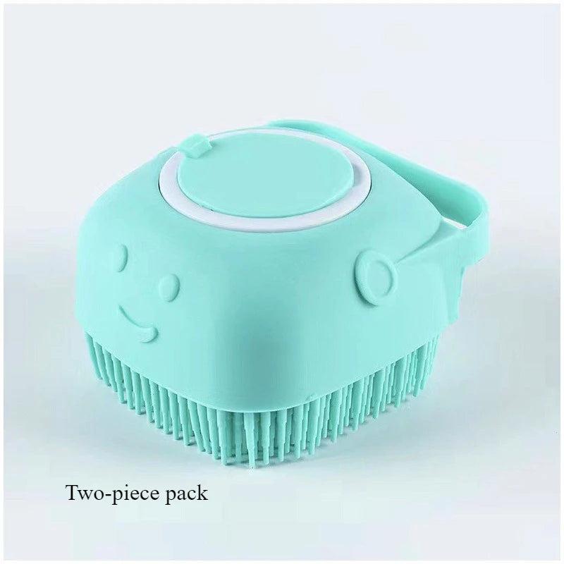 Pet Bath Brush, Dog Massage Brush, Pet Massage Brush, Cat Petting and Hair Removal Brush, Pet Supplies, Bath Wonder
