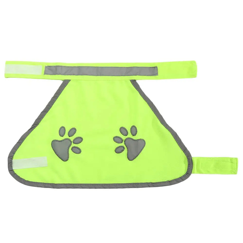 Pet Supplies Dog paw High Visibility Pet Hi Vis Coat Dog Jacket Pet Reflective Vest Pet Safety Vest