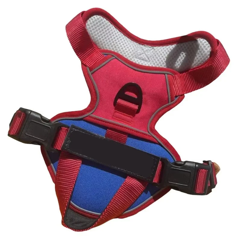 AFOURT-Dog Vest Harnesses No Pull Pet Working Vest Adjustable Pet Chest Vest Reflective Dog Service Vest Breathable For Medium
