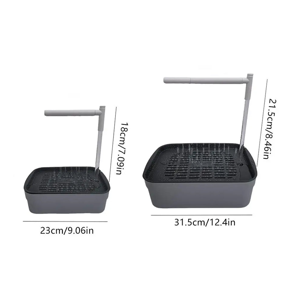 Parrot Bird Bath Tub Automatic Pet Circulating Water Bathtub USB Electric Large Bird Bathtub Shower Fountain Pet Supplies