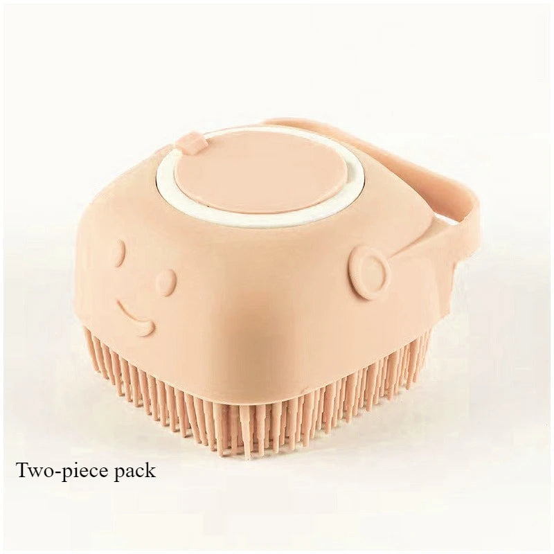Pet Bath Brush, Dog Massage Brush, Pet Massage Brush, Cat Petting and Hair Removal Brush, Pet Supplies, Bath Wonder