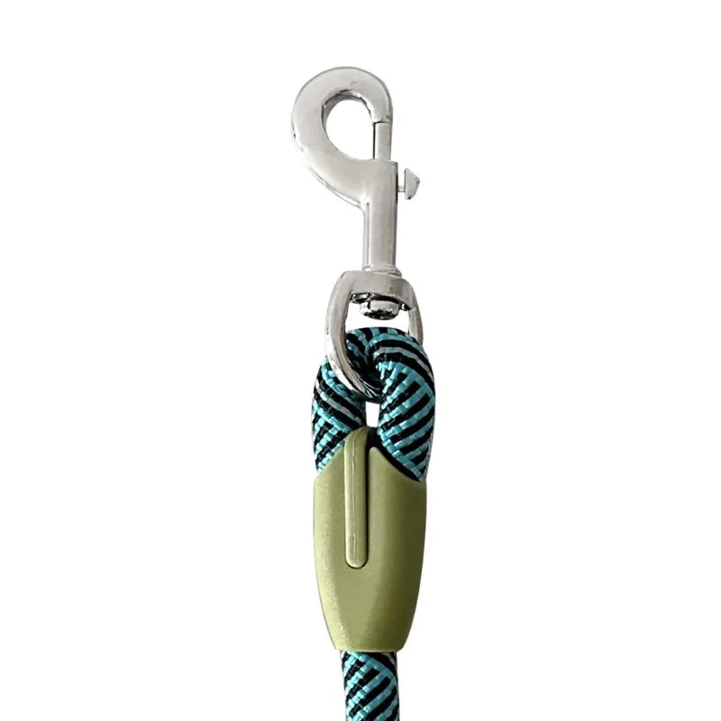 S/M/L Reflective Nylon Leashes Pet Dogs Chain Traction Rope Leads for Running Free Hands Rope Chain for Small Large Dogs Walking