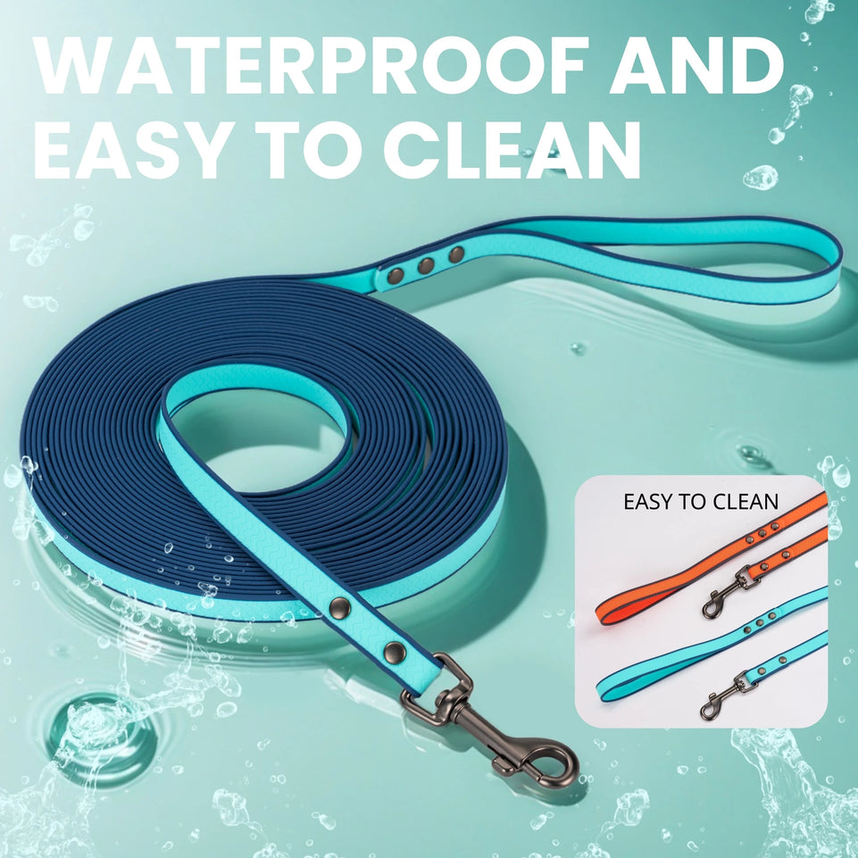 Long Dog Leash,Heavy Duty Rope Leashes for Dogs Training with Swivel Lockable Hook,Dog Lead for Medium Large Dogs Walking Hiking