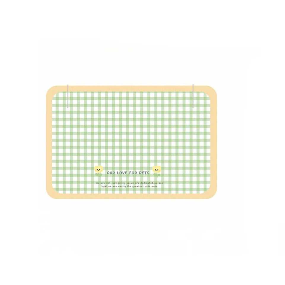 PU Leather Pet Anti Spill Placemat Oil Resistant Waterproof Dog Food Pad Anti Slip Folding Pet Feeding Mat Drinking Feeding